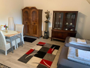 Studio 49 mit Balkon, Einbau Küche , eigenes Bad ,2 Boxspringbetten, W-lan, TV , Waschmaschine